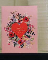 Rifle Paper Co Valentines Day card - supplied by The Steamship Trading Company in Singapore