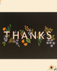 thank you card